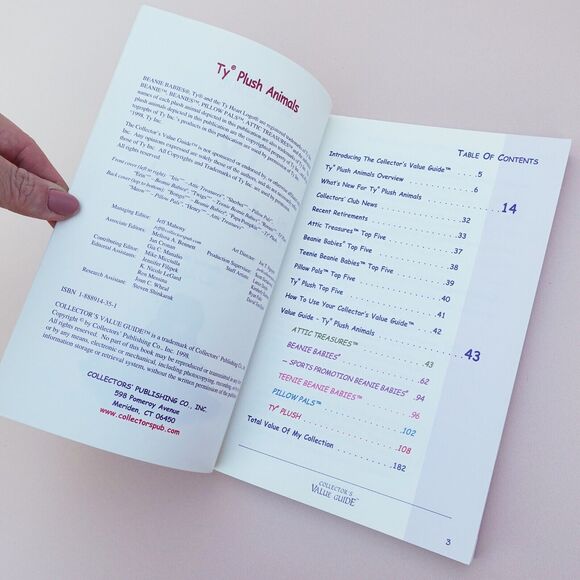 TY BEANIE BABIES – Ty Plush Animals 1998 Collector’s Value Guide - Picture 5 of 5